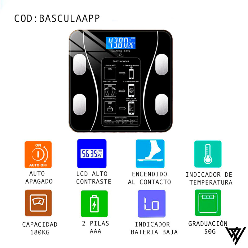 BASCULA CON APP