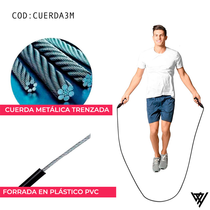 CUERDA AJUSTABLE DE 3 METROS