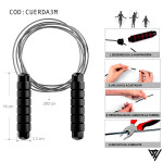 CUERDA AJUSTABLE DE 3 METROS